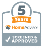 5 years home advisor logo