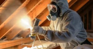 spray foam insulation tends to offer the highest R-value